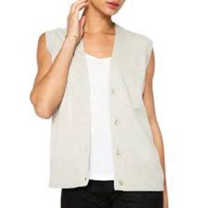 NWT Brochu Walker Vest Tank Looker grey melange